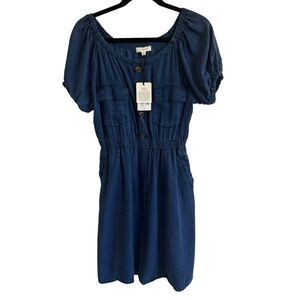 NWT A Loves A 100% Lyocell Chambray Dress, Size XS